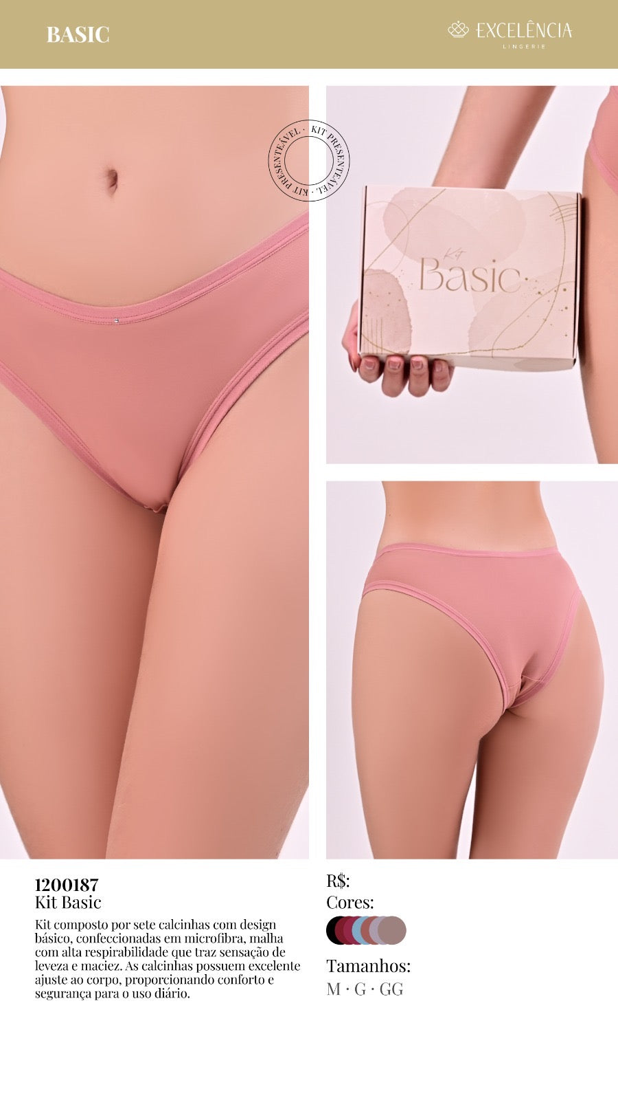 Kit Basic - Excelência