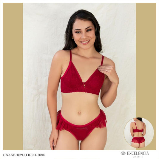 Conjunto Bralette - Excelência