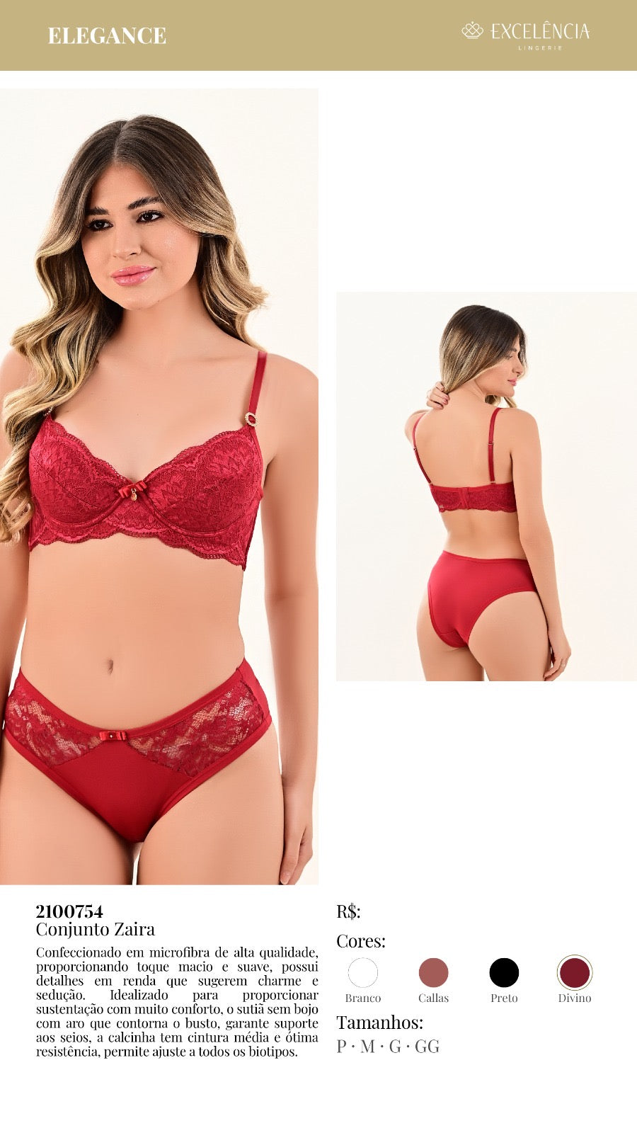 Conjunto Zaira - Excelência